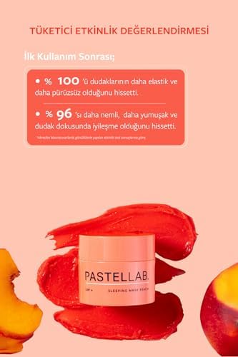 Pastel Pastellab. Lip Sleeping Mask - Dudak Bakım Maskesi Peach 10 gr