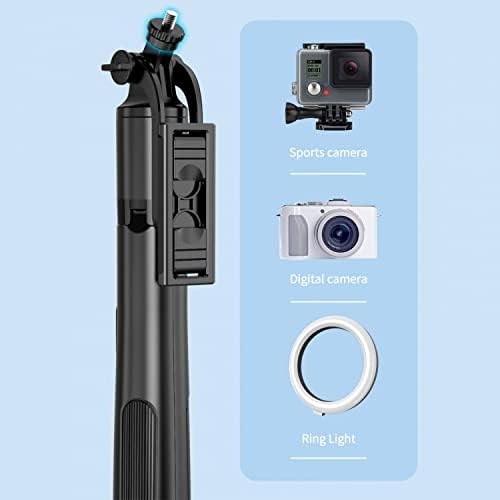 Alternative view of Q6 Katlanabilir Çok Fonksiyonlu Selfie Vlog Uzaktan Kumandalı 4 in 1 Ios