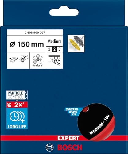 Professional 1x EXPERT Multihole Taban Üniversal (Tipler orta, Ø 150 mm, Aksesuar Titreşimli Zımpara Makinesi) - Görsel 2