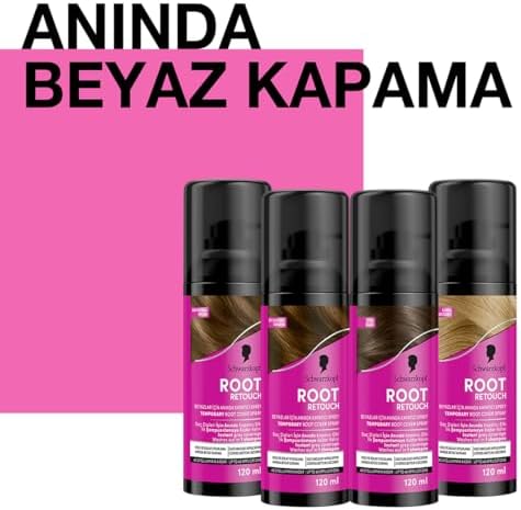Alternative view of Root Retoucher Beyazları Anında Kapatan Sprey Boya Siyah 120 ml