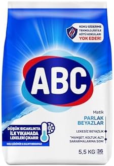 DETERJAN Matik Parlak Beyazlar Toz Çamaşır Deterjanı 5,5 kg