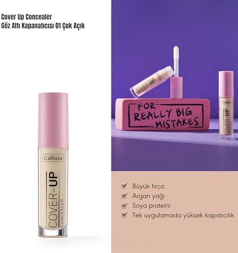 Alternative view of Callista Cover Up Concealer 01 Ivory Göz Altı Kapatıcısı