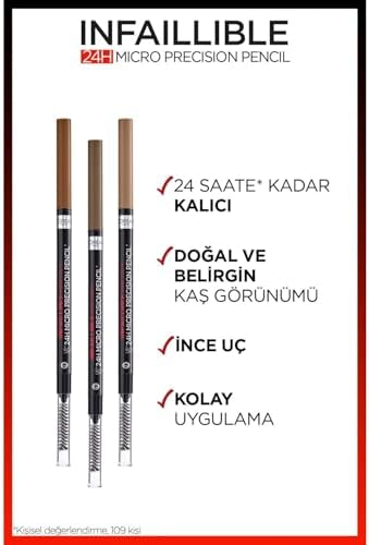 Brow Skinny Definer Kaş Kalemi - 5.0 Light Brunette