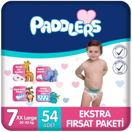 Bebek Bezi 7 Numara XX-Large 54 Adet (20-30 Kg) Ekstra Fırsat Paketi