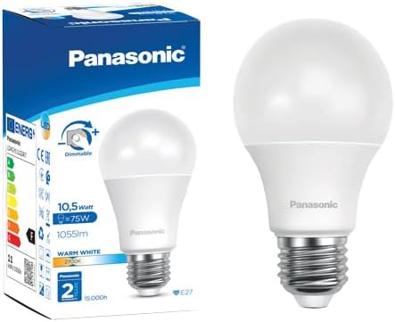 Alternative view of E27 LED Dim Lamba 10.5W 1055LM 2700K