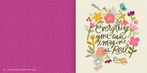 Alternative view of Everything Grows with Love: Beautiful Words, Inspiring Thoughts