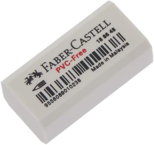 3 Plastik Silgi 7086/48 (Beyaz)
