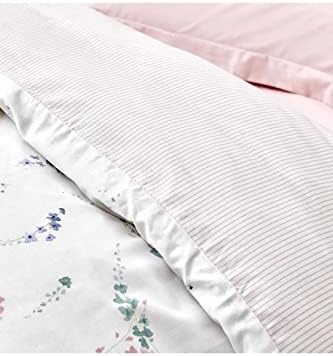 Home Dalila Pembe %100 Pamuk Çift Kişilik Nevresim Takımı