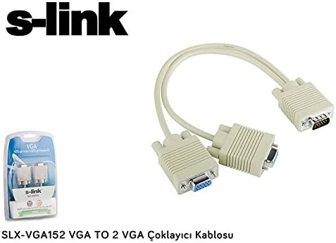 Alternative view of SLX-VGA152 VGA TO 2 VGA Çoklayıcı Kablosu, Beyaz