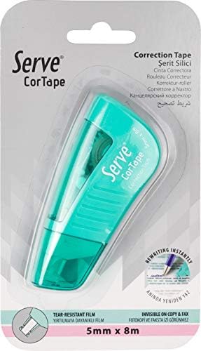 Cortape Şerit Silici 5 mm*8Mt Nane Yeşili Tekli Blister