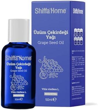 Shiffa Üzüm Çekirdeği Yağı 50 Ml | Soğuk Sıkım Bitkisel Yağ | Cilt Bakımı, Saç ve Dudak Nemlendirme, Antioksidan Desteği, Proantosiyanidin ve E Vitamini Kaynağı