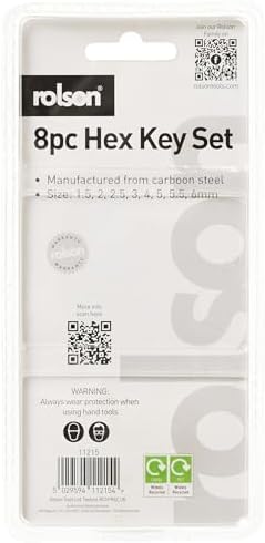 Alternative view of 11215 8 pc Hex Key Set