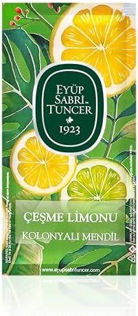 Kolonyalı Mendil Çeşme Limonu 150 Li Doypack Poşet 5X10 Küçük Boy 1 Paket