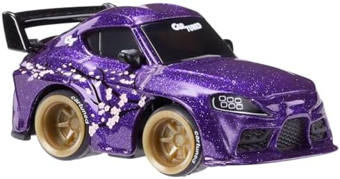Alternative view of CarTuned JDM Seri 1 2022 GR Supra, Mor, Diecast Metal Oyuncak Araba, Figürü