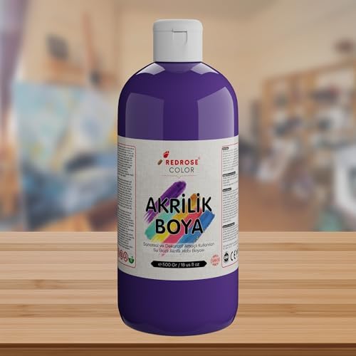 Mor Akrilik Boya 500gr