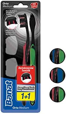 Alternative view of Deep Clean Black 2'Li Diş Fırçası