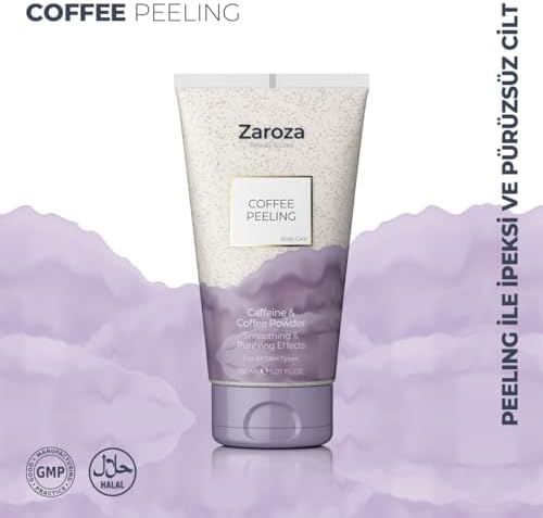 Alternative view of Zaroza Arındırıcı Ve Besleyici Vücut Peelingi Kahve & Kafein & Kayısı Çekirdeği 150 ml