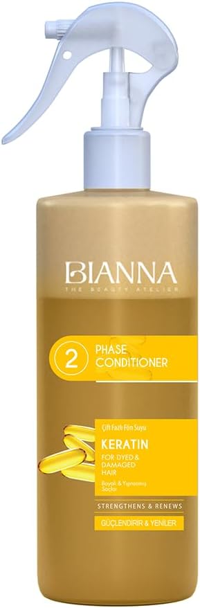 Çift Fazlı Keratin Içeren Fön Suyu | Güçlendirir & Yeniler - 400ml