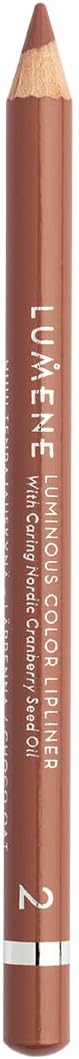 LUMENE Luminous Lipliner Kalıcı Ve Bakim Yapan Dudak Kalemi 2 Choco Oat