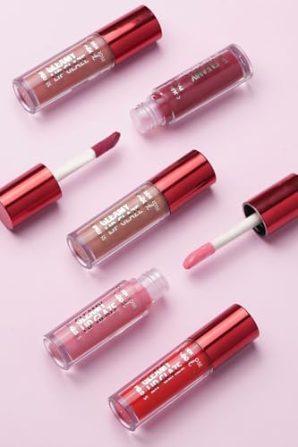 Gleamy Lip Glaze Lipgloss No:202 Peachy Nude - Renkli Dudak Parlatıcısı