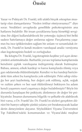 Alternative view of İnsanın Anlam Arayışı: Man's Search for Meaning