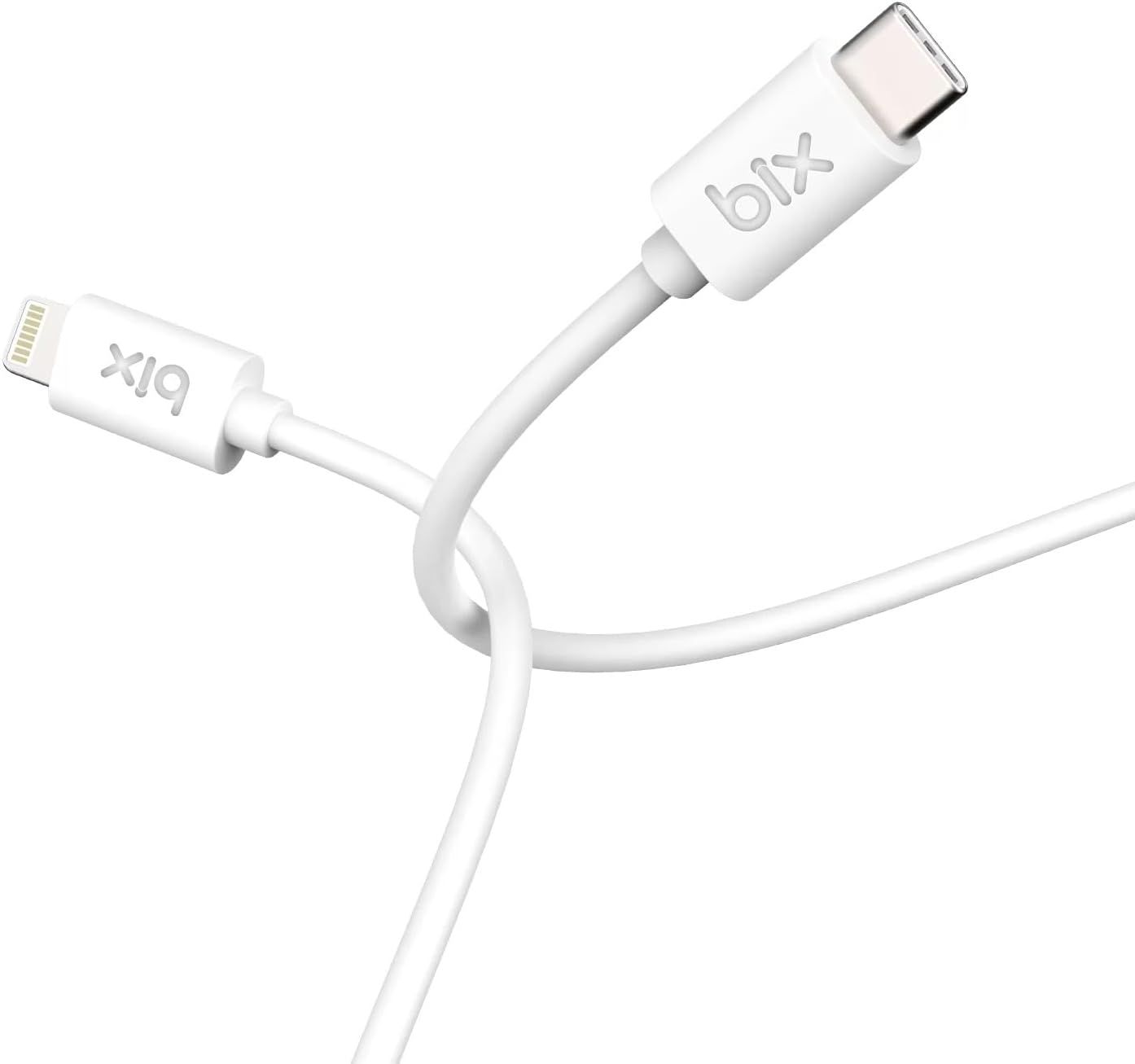 Alternative view of BX-IP01UC Type-C to Lightning 3A Hızlı Şarj ve Data Transfer Kablosu Beyaz 1 Metre