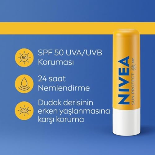 Sun SPF50+ Dudak Bakım Kremi