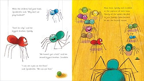 Alternative view of Spinderella board book