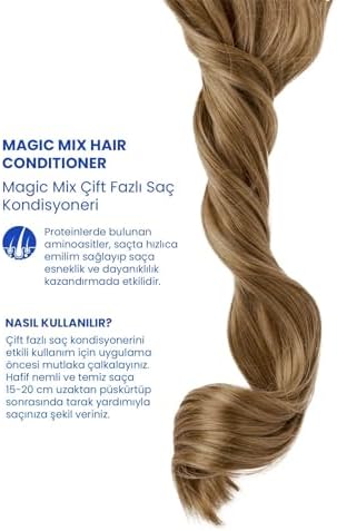 Mix Kırılma Önleyici + Elektriklenme Karşıtı 2 Fazlı Saç Kondisyoneri 150ML