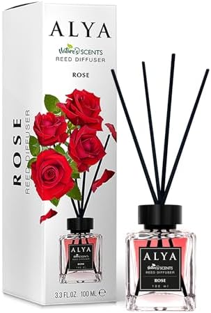 Rose Bambu Çubuklu Oda Kokusu- Gül Kokusu