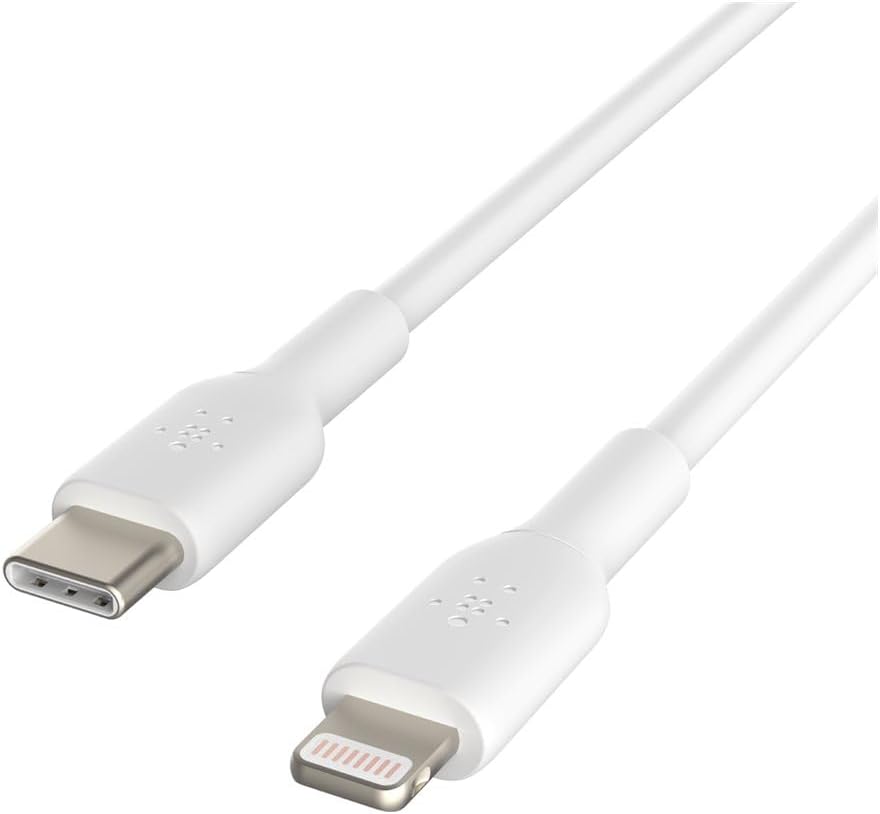 Alternative view of USB-C - Lightning Kablosu (Hızlı Şarj Kablosu) Hızlı Şarj MFi Sertifikalı USB-C Kablosu (Beyaz, 1 m)