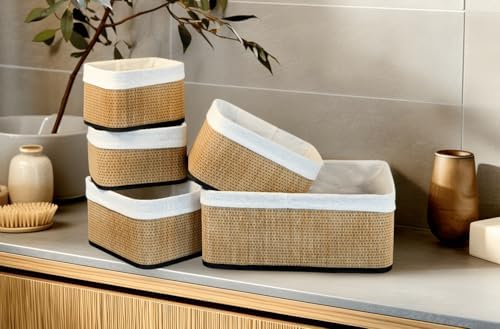 Alternative view of Wicker Premium Serisi 5'li Set Dikdörtgen Organizer