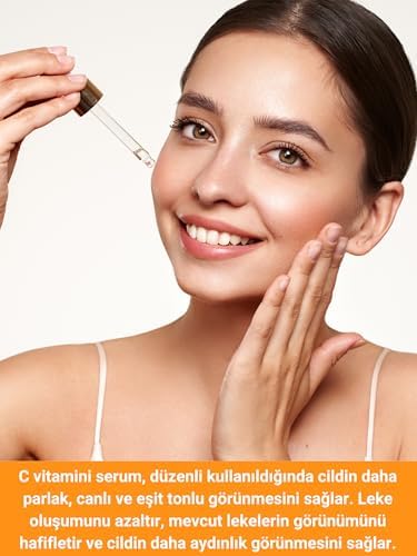 Alternative view of The Vivia Leke Karşıtı Aydınlatıcı C Vitamini Serum Glutatyon,%20 Askorbik Asit,%5 Ferulik Asit 30 ml