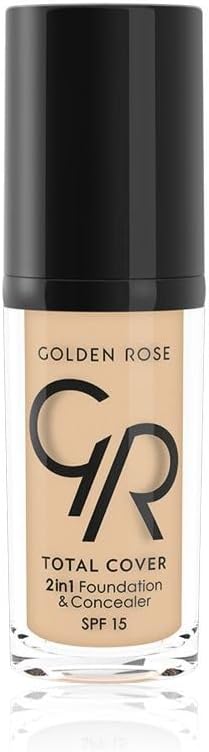 Total Cover 2si1 Arada Kapatıcı ve Fondöten No: 01 Porcelain - 30 ml