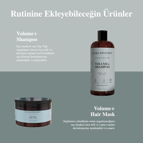 Alternative view of Volume+ Hair Oil 100 ml Hyaluronic Acid Series Saç Bakım Yağı