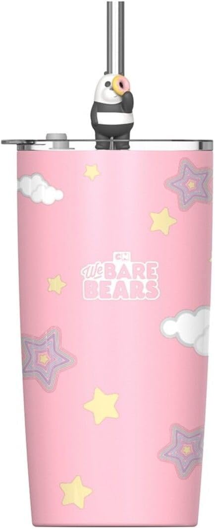 We Bears Lisanslı Pipetli Termos (530Ml) -