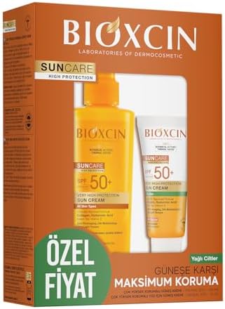 Alternative view of Sun Care SPF 50 Güneş Koruyucu Set – Yüz Kremi 50 ml + Vücut Spreyi 200 ml – Kuru ve Normal Ciltler İçin, Suya Dayanıklı, Anti-Alerjik