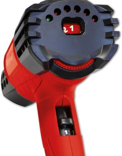 Sıcak Hava Tabancası TE-HA 2000 E (2.000 W, 3 sıcaklık seviyesi: 50–550°C, hava debisi anahtarı, soğuk hava modu, kapsamlı başlık aksesuarları dahil) - 4520195