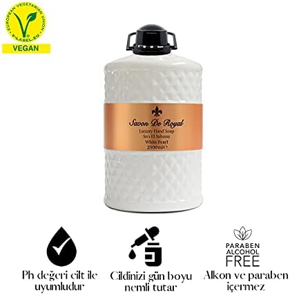 Alternative view of de Vegan Sıvı Sabun Pearl 2,5 lt, Misk, Vanilya
