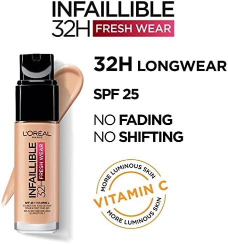 Alternative view of Infaillible 32H Fresh Wear C Vitaminli Fondöten - 145 Rose 30 ml