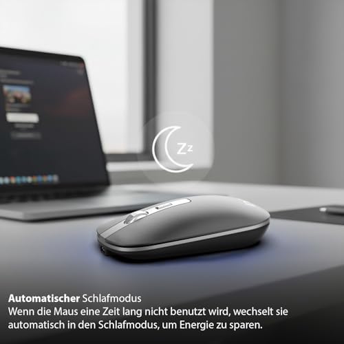 Alternative view of INCA IWM-531RA Bluetooth & Rechargeable Special Metallic Silent Mouse