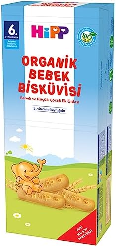 Organik Bebek Bisküvisi 180 gr