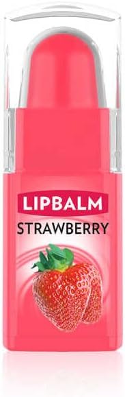 Mini Lip Balm Strawberry - SPF 15 Çilek Aromalı Dudak Nemlendiricisi