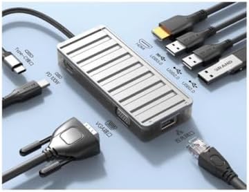 100W 7in1 Usb-C Hub Adaptör HB-12