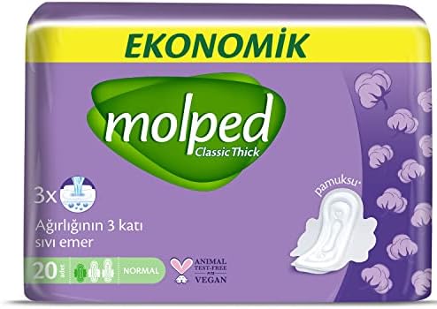 Alternative view of Kalın Hijyenik Ped Normal Ekonomik 20 Adet