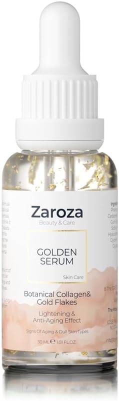 Alternative view of Zaroza Yaşlanma Karşıtı Collagen & Niacinamide & 24k Altın Yapraklı Serum 30 ml