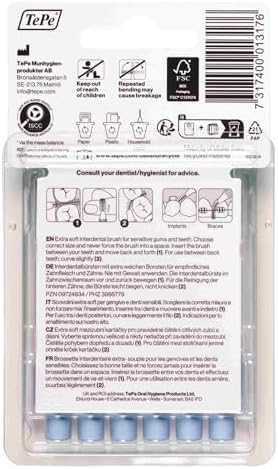 X-Soft 0.6 MM - MAVİ Diş Arayüz Fırçası (1x 8 Adet)