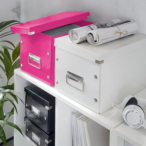 61080023 Wow C&S Kutu Küp Büyük Boy, Metalik Pembe
