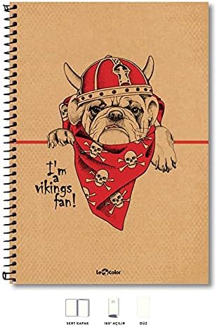 A4 Defter Düz 200 syf Köpek Eco