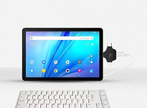 Alternative view of 4'Ü 1 Arada Otg Adaptörü Bellek Konnektörü, Otg Adaptörü, Siyah
